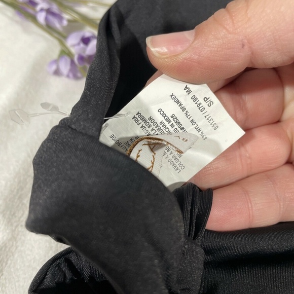 NEW BECCA [ Small‎ ] Elaine Color Code One-piece Swimsuit In Black - Picture 11 of 11